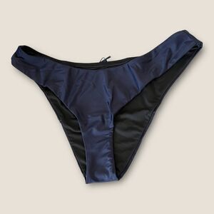 Navy blue bikini bottom various sizes, NWT